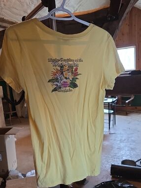 Harley-Davidson Yellow Tropical Graphic Tee